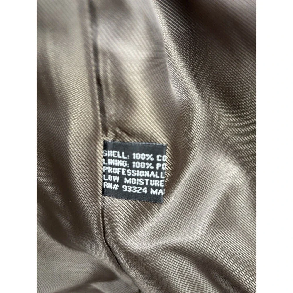 Calvin America Blazer Mens 48L Brown Corduroy Sport Coat Jacket NWT Vintage